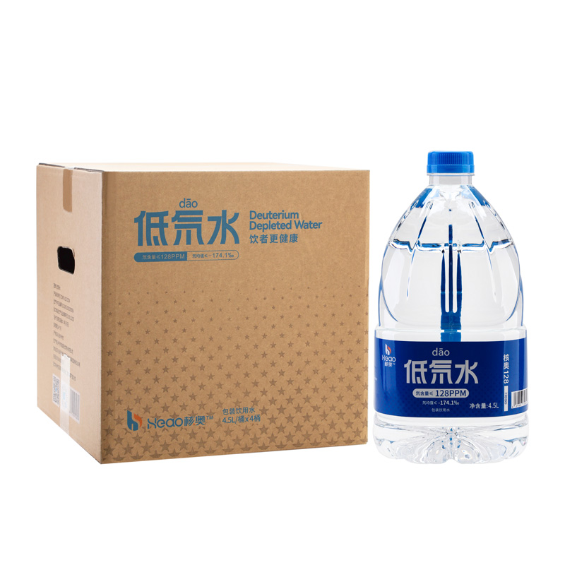 核奥低氘水4.5L/桶 氘含量128ppm