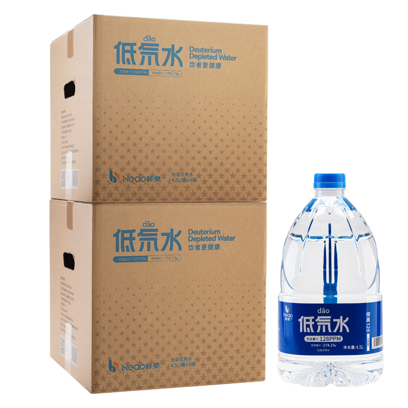 核奥低氘水4.5L/桶 氘含量128ppm